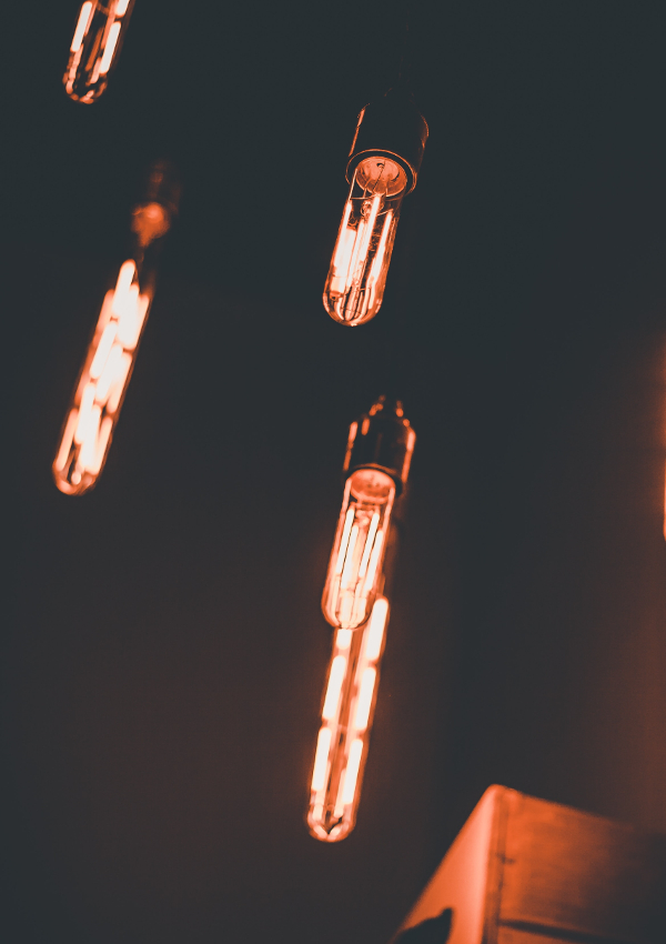 Wooden pendant lamp