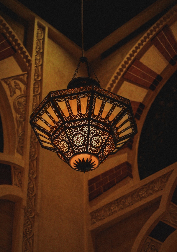 Cafe hanging lamp